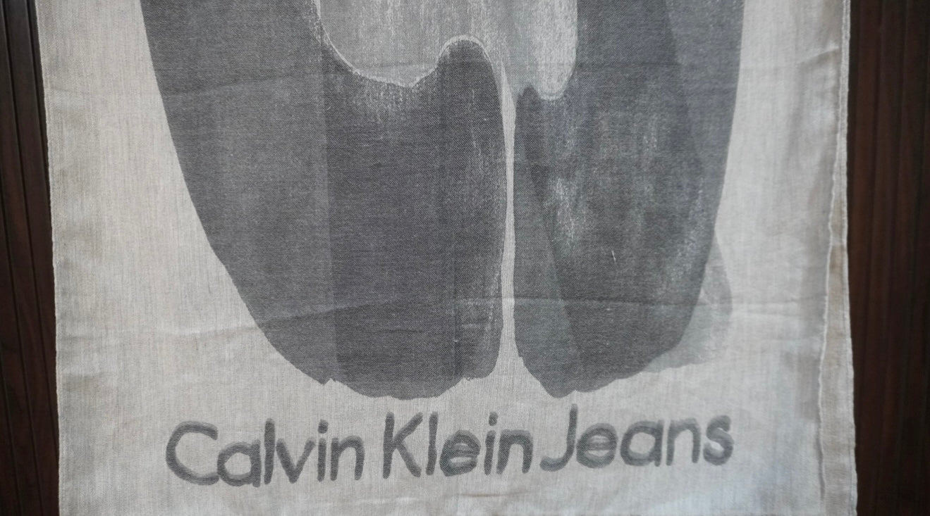 Grey Drape | Calvin Klein Scarf